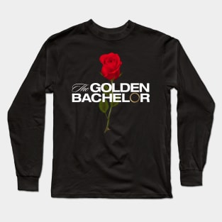 The Golden Bachelor - Rose Flower Long Sleeve T-Shirt